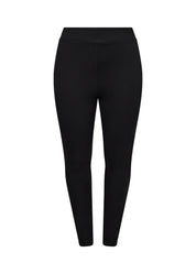 Leggings aus Viskosemix - 9999-BLACK - Schwarz