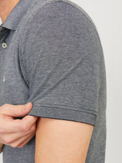 Poloshirt aus Baumwolle - Anthracite/Classic - Grau