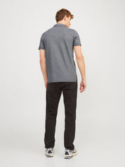 Poloshirt aus Baumwolle - Anthracite/Classic - Grau