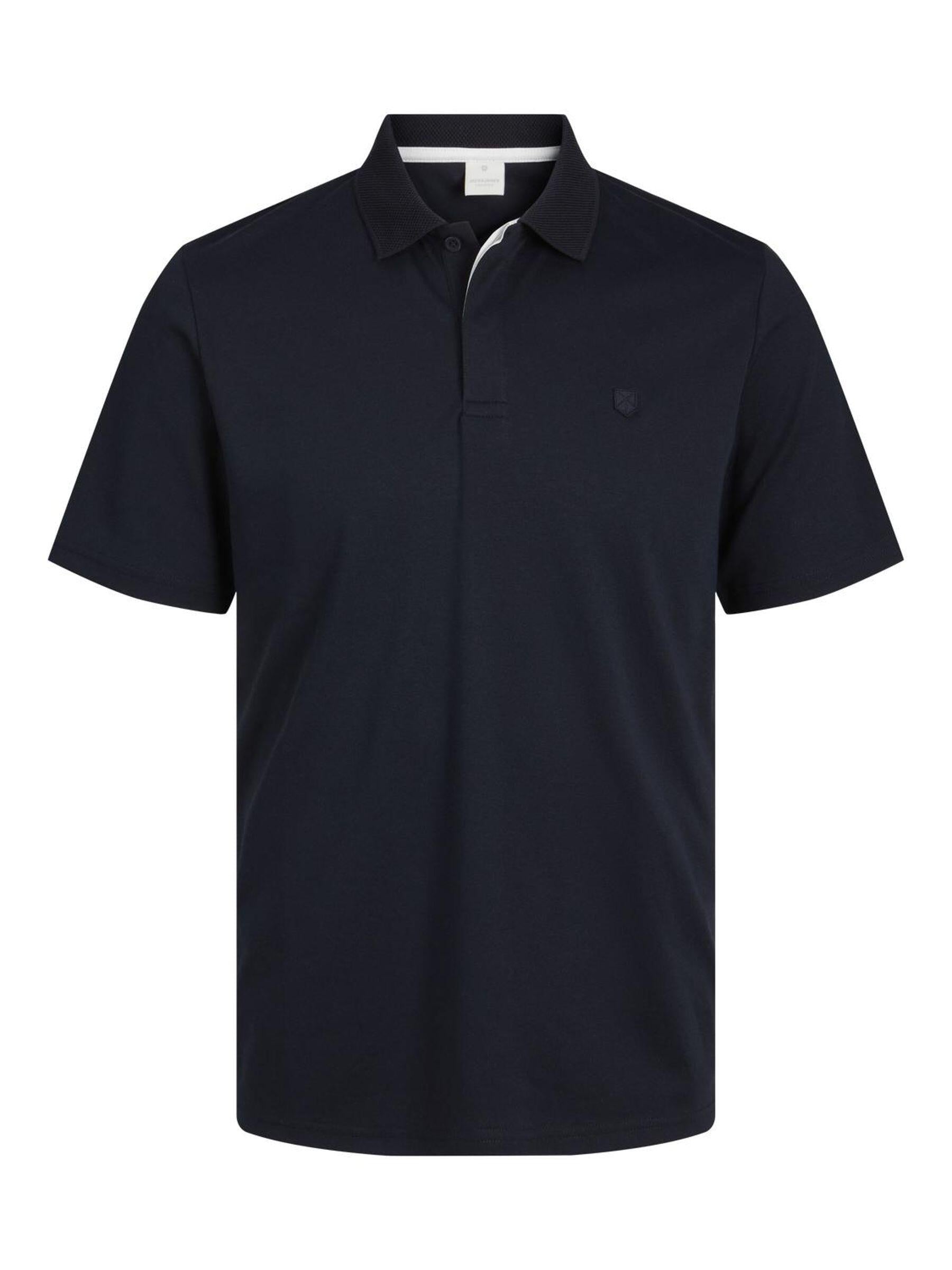 Poloshirt aus Bio-Baumwollmix - Night Sky - Blau