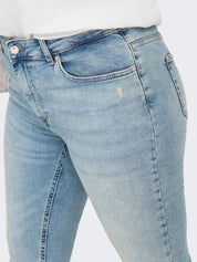 Jeans WILLY Skinny Fit - Light Blue Denim - Blau