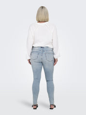 Jeans WILLY Skinny Fit - Light Blue Denim - Blau