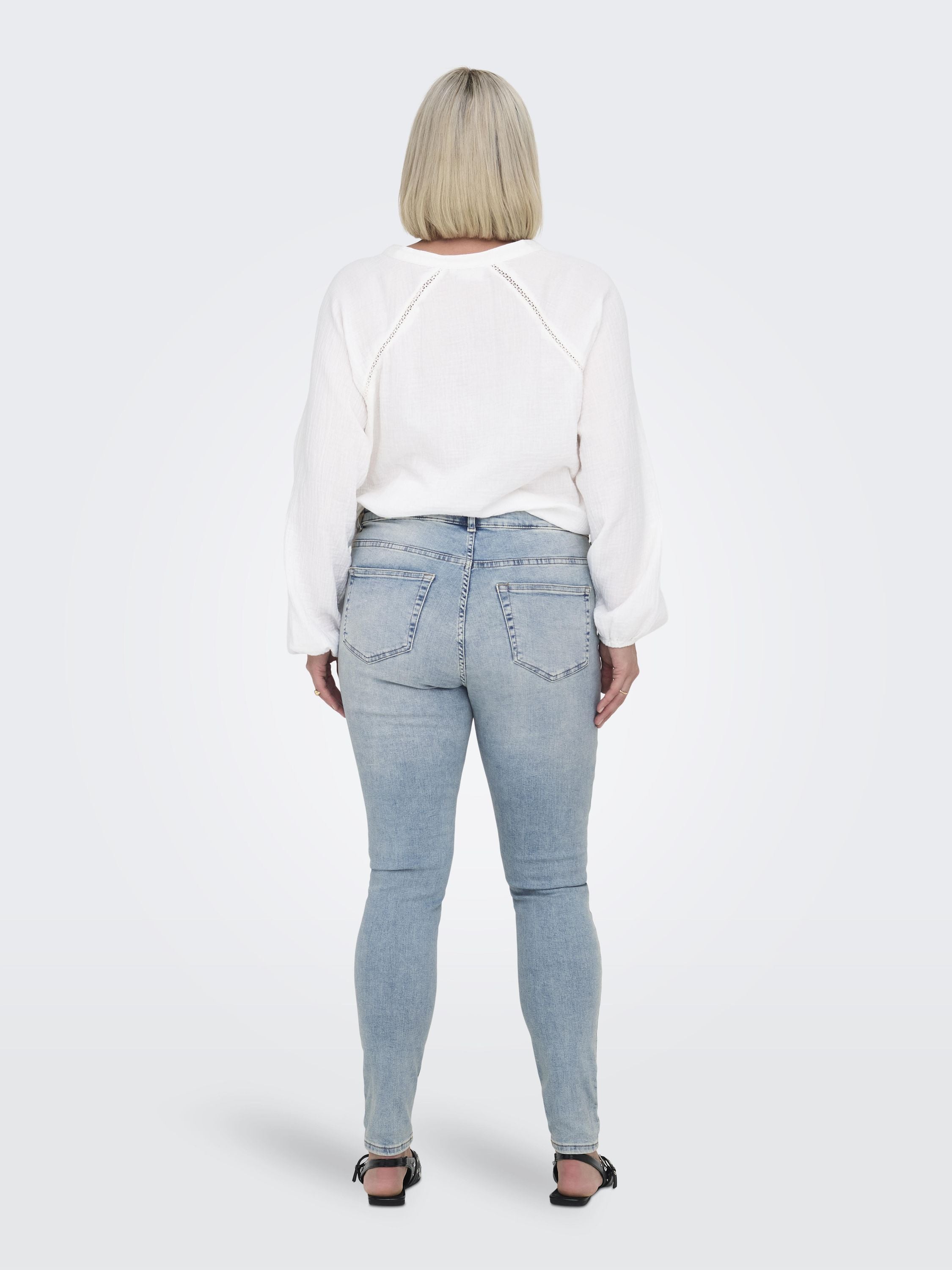 Jeans WILLY Skinny Fit - Light Blue Denim - Blau