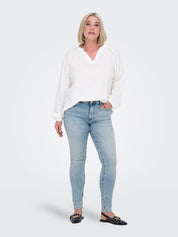 Jeans WILLY Skinny Fit - Light Blue Denim - Blau