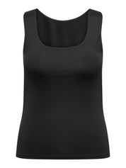 Top Regular Fit - Black - Schwarz