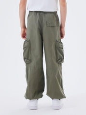 Cargohose Baggy Fit - Dusty Olive - Khaki