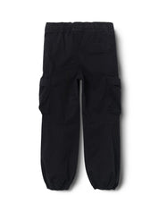 Cargohose Baggy Fit - Black - Schwarz