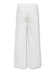 Jeans Wide Leg - White - Weiß