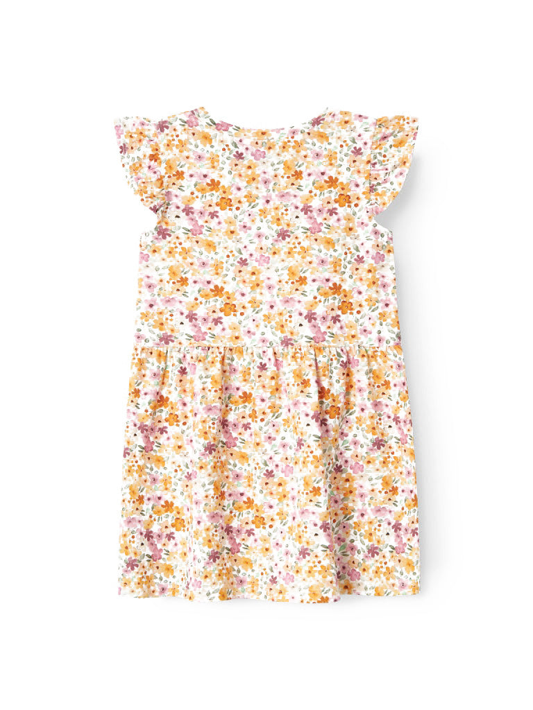 Floral gemustertes Sommerkleid - Jet Stream - Orange