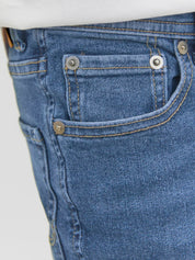 Slim Fit Jeans - Blue Denim - Blau