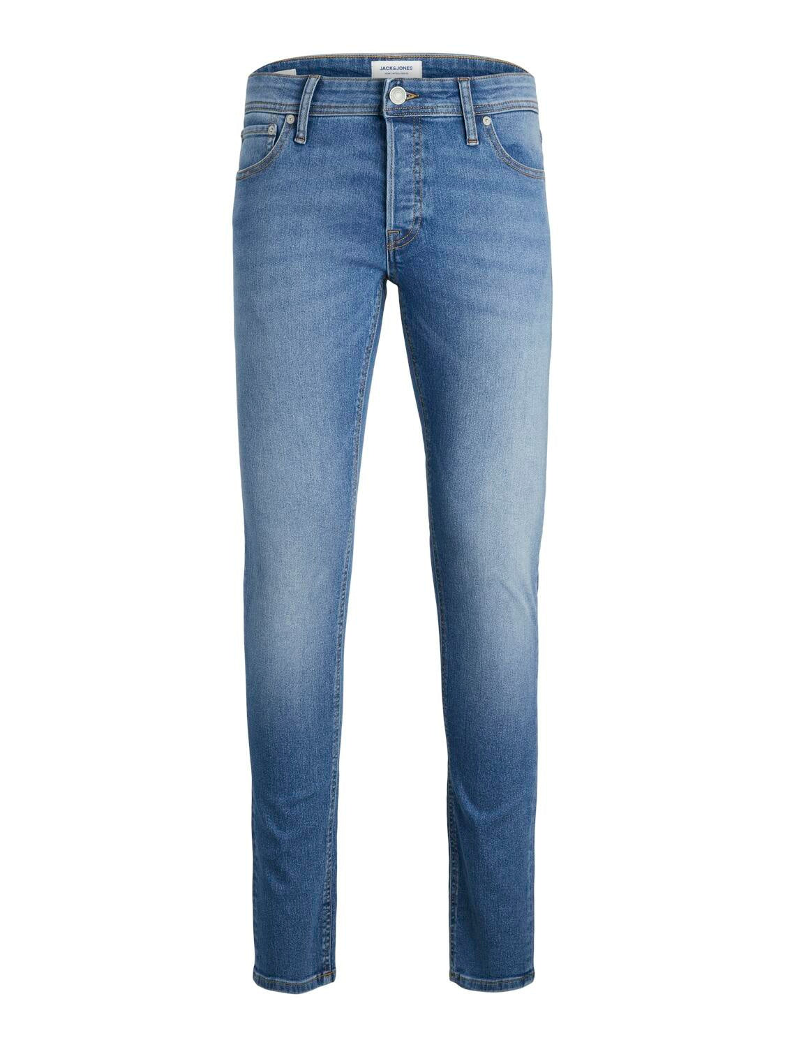 Slim Fit Jeans - Blue Denim - Blau