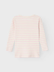 Gestreiftes Sweatshirt - Parfait Pink/STRIPE - Rosa