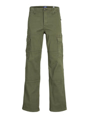 Cargohose Loose Fit - Dusty Olive - Khaki