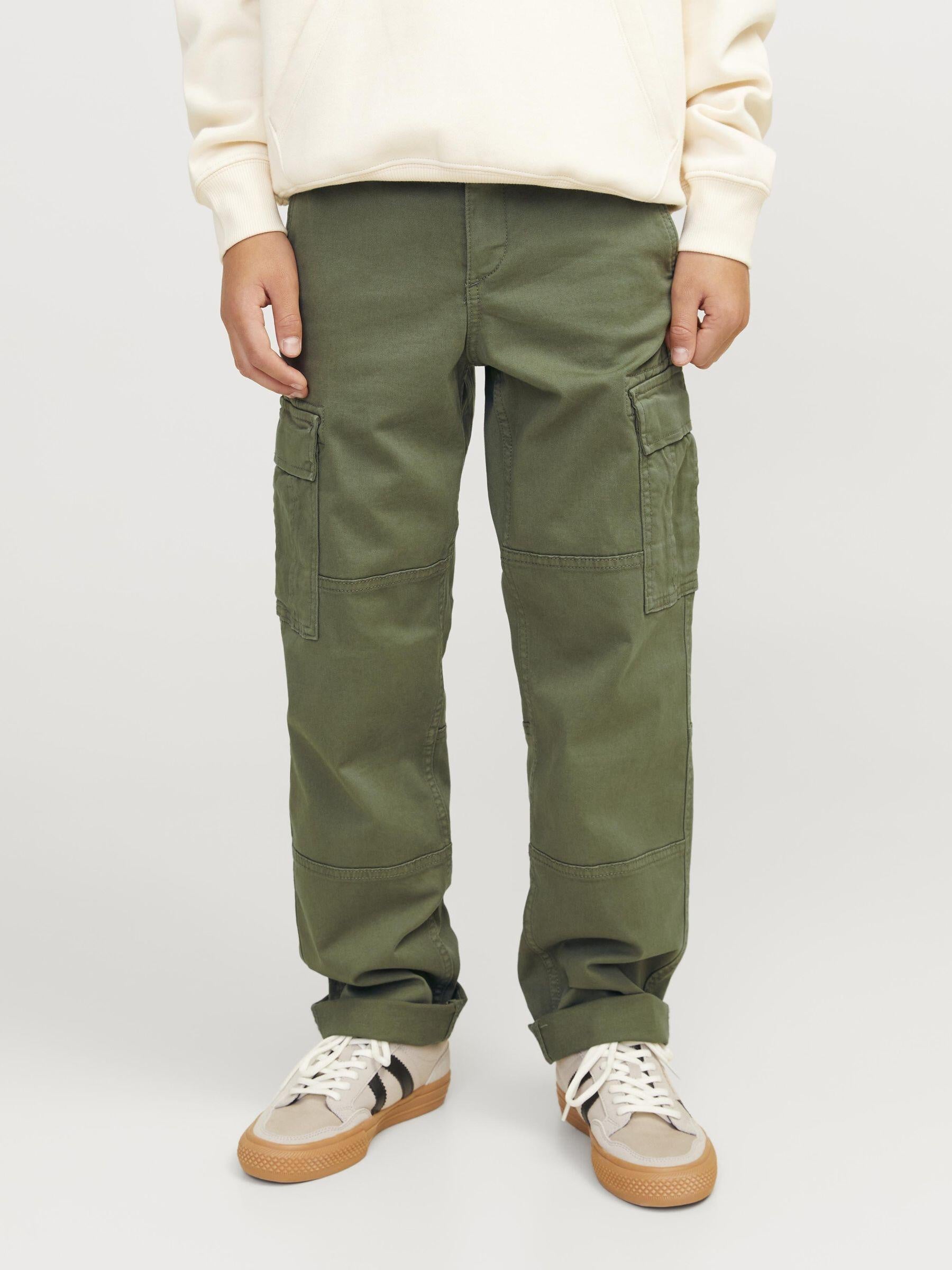 Cargohose Loose Fit - Dusty Olive - Khaki