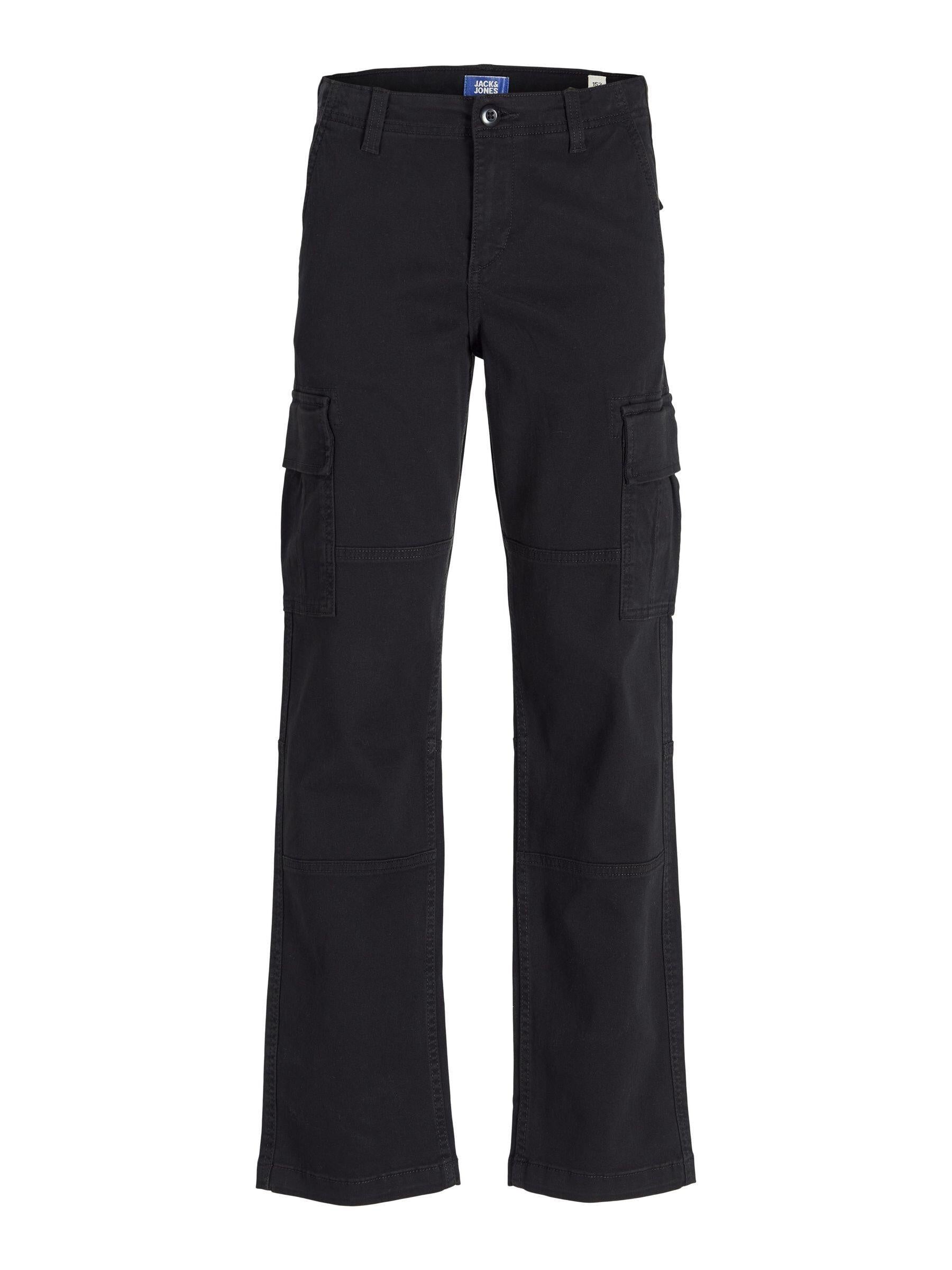 Cargohose Loose Fit - Black - Schwarz