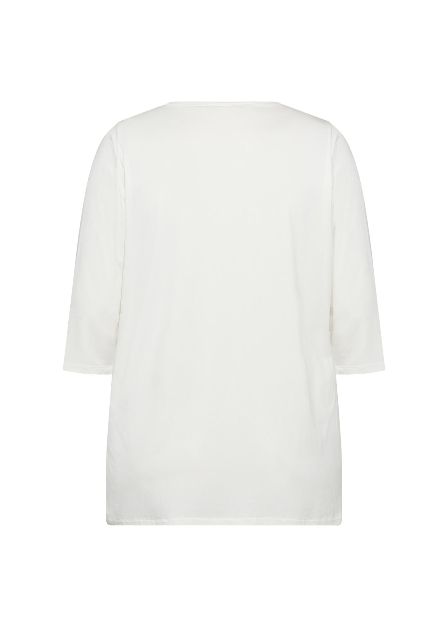 T-Shirt SIBILLE Loose Fit - 1100-OFFWHITE - Weiß