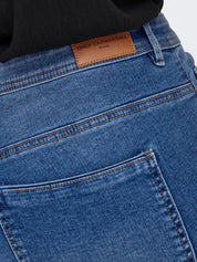 Jeans SALLY Flared Fit - Medium Blue Denim - Blau