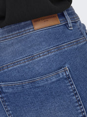 Jeans SALLY Flared Fit - Medium Blue Denim - Blau