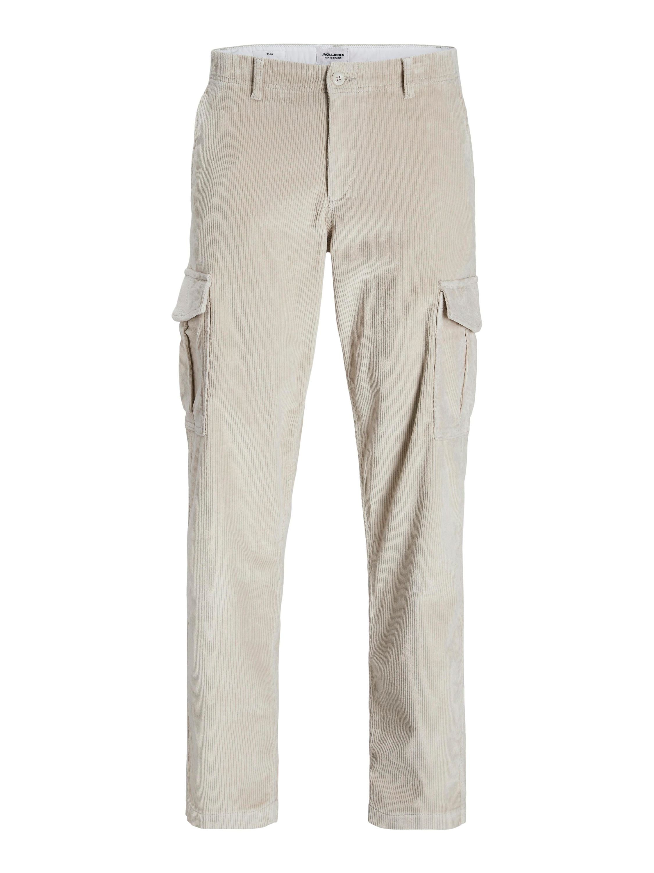 Cordhose Relaxed Fit - Moonbeam - Beige