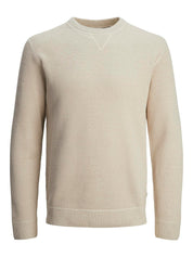 Strickpullover aus Baumwolle - Pure Cashmere/Twist - Beige