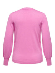 Sweatshirt aus Viskosemix - Fuchsia Pink/Fiery Coral - Pink