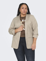 Blazer CARELLY - White Pepper/Melange - Grau