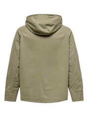 Übergangsjacke aus Baumwolle - Mermaid - Grün