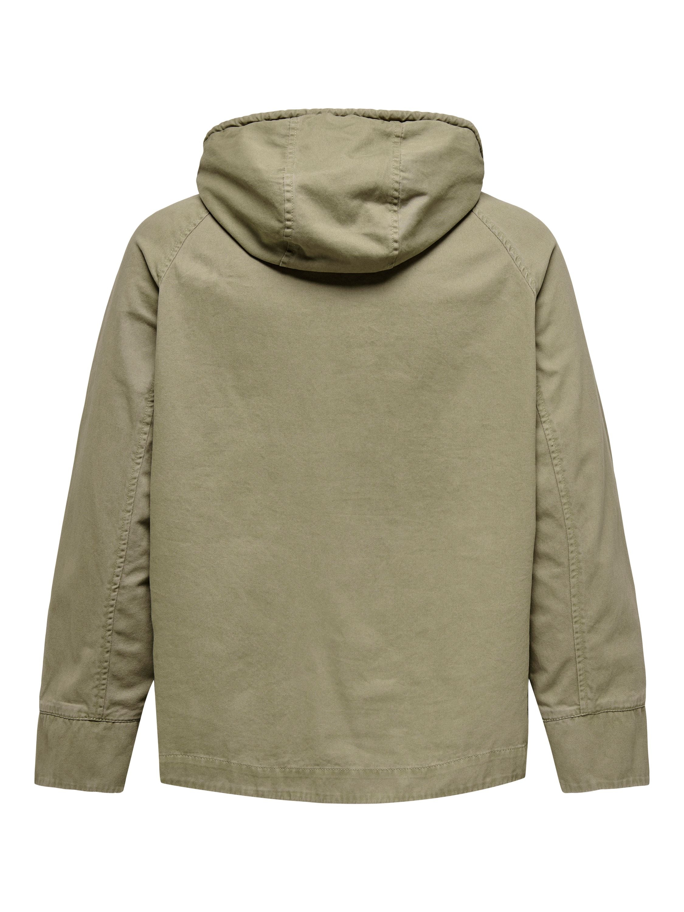 Übergangsjacke aus Baumwolle - Mermaid - Grün