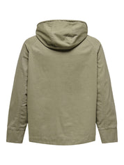 Übergangsjacke aus Baumwolle - Mermaid - Grün