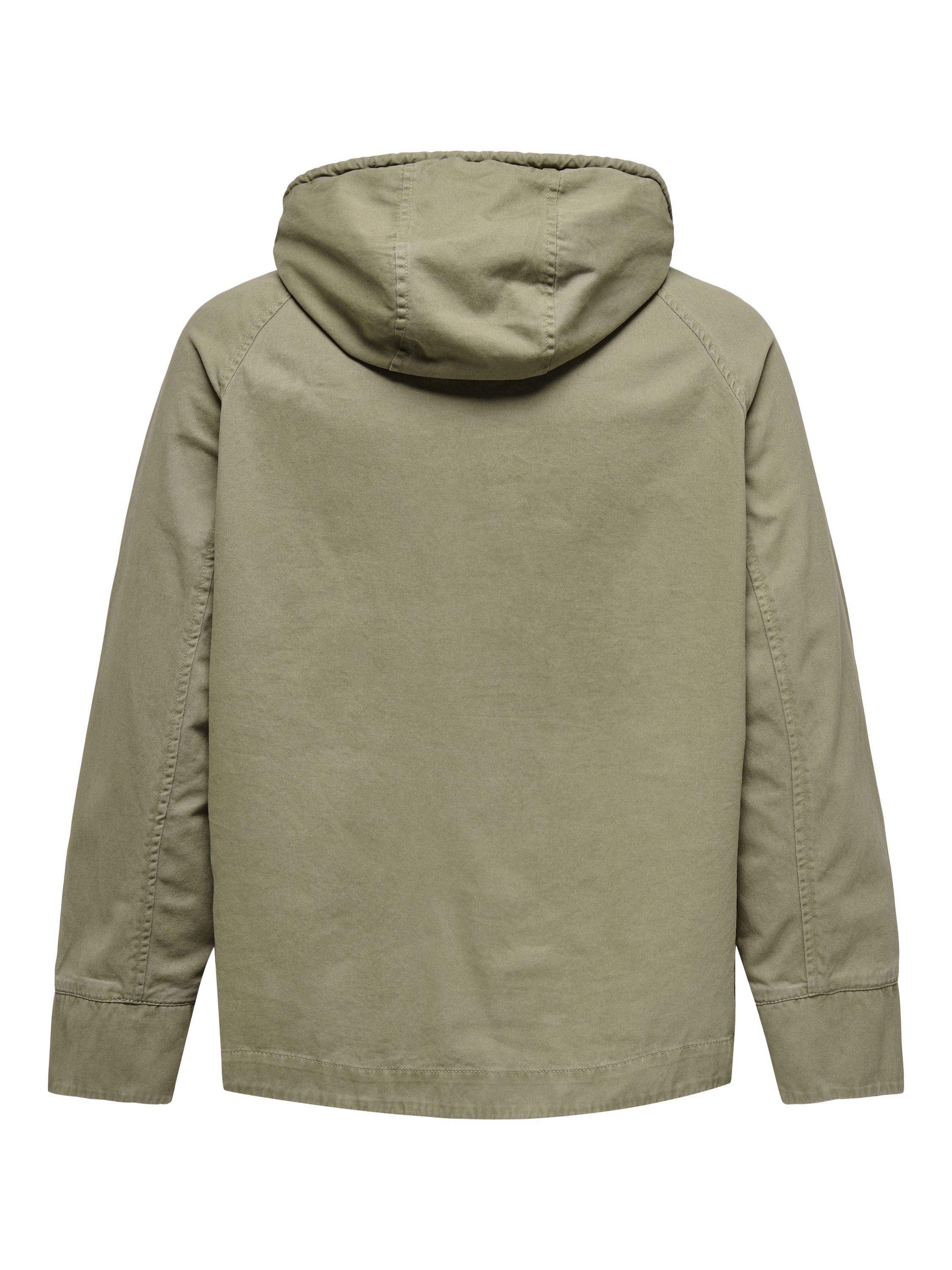 Übergangsjacke aus Baumwolle - Mermaid - Grün