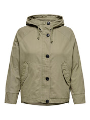 Übergangsjacke aus Baumwolle - Mermaid - Grün