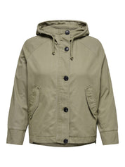 Übergangsjacke aus Baumwolle - Mermaid - Grün