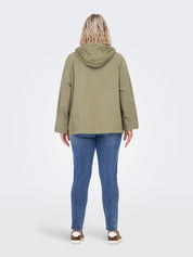 Übergangsjacke aus Baumwolle - Mermaid - Grün