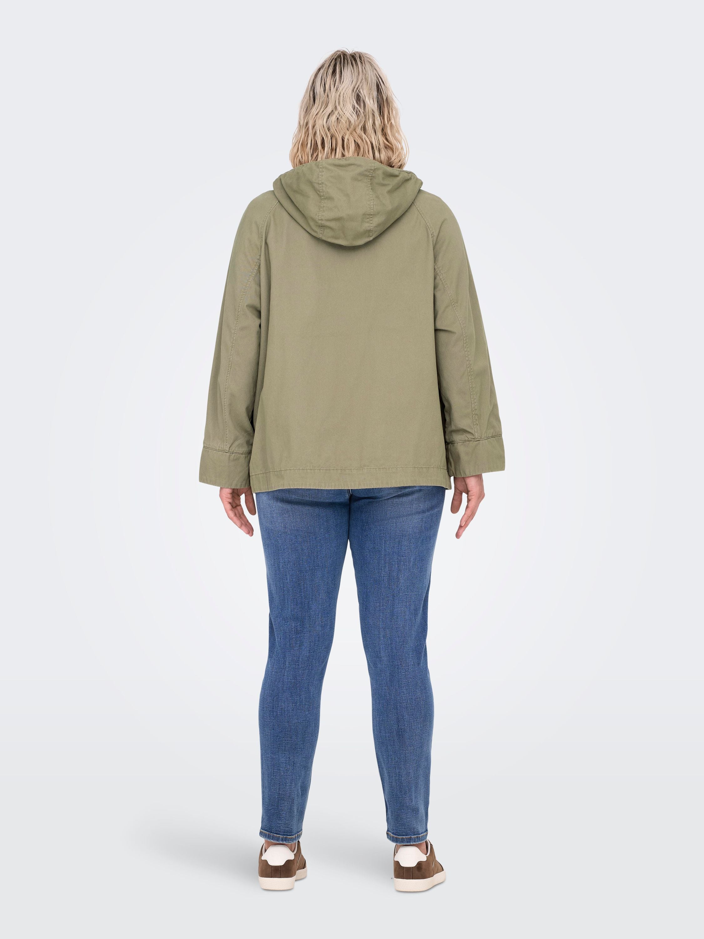 Übergangsjacke aus Baumwolle - Mermaid - Grün