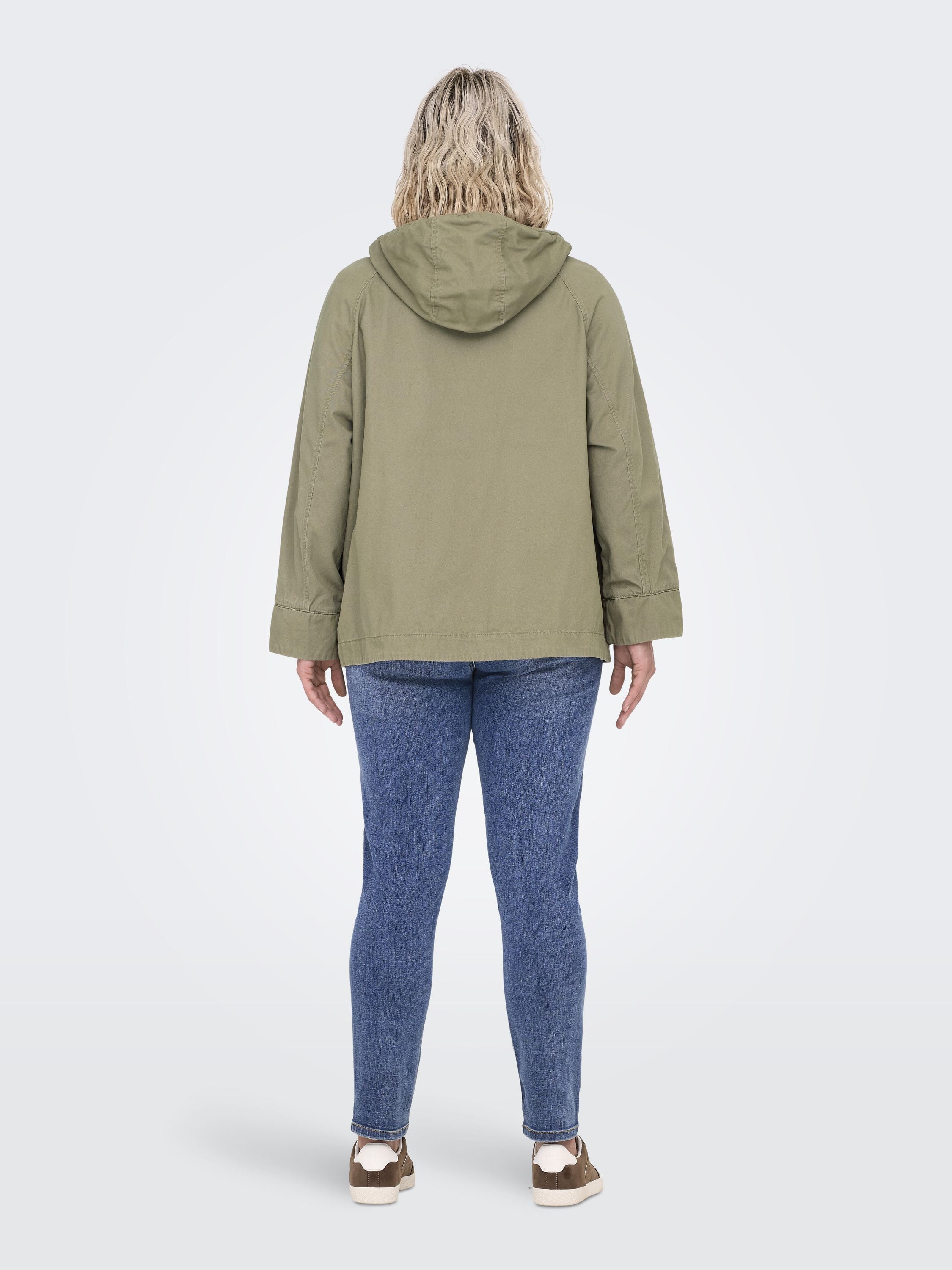 Übergangsjacke aus Baumwolle - Mermaid - Grün