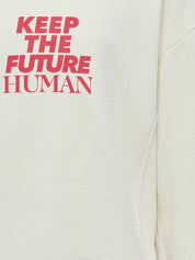 Sweatshirt mit Print - Birch/Human - Weiß