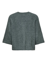 Pullover 3/4 Arm - Balsam Green/MELANGE - Grün