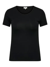 T-Shirt aus Bio-Baumwolle - Black - Schwarz