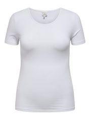 T-Shirt aus Bio-Baumwolle - White - Weiß