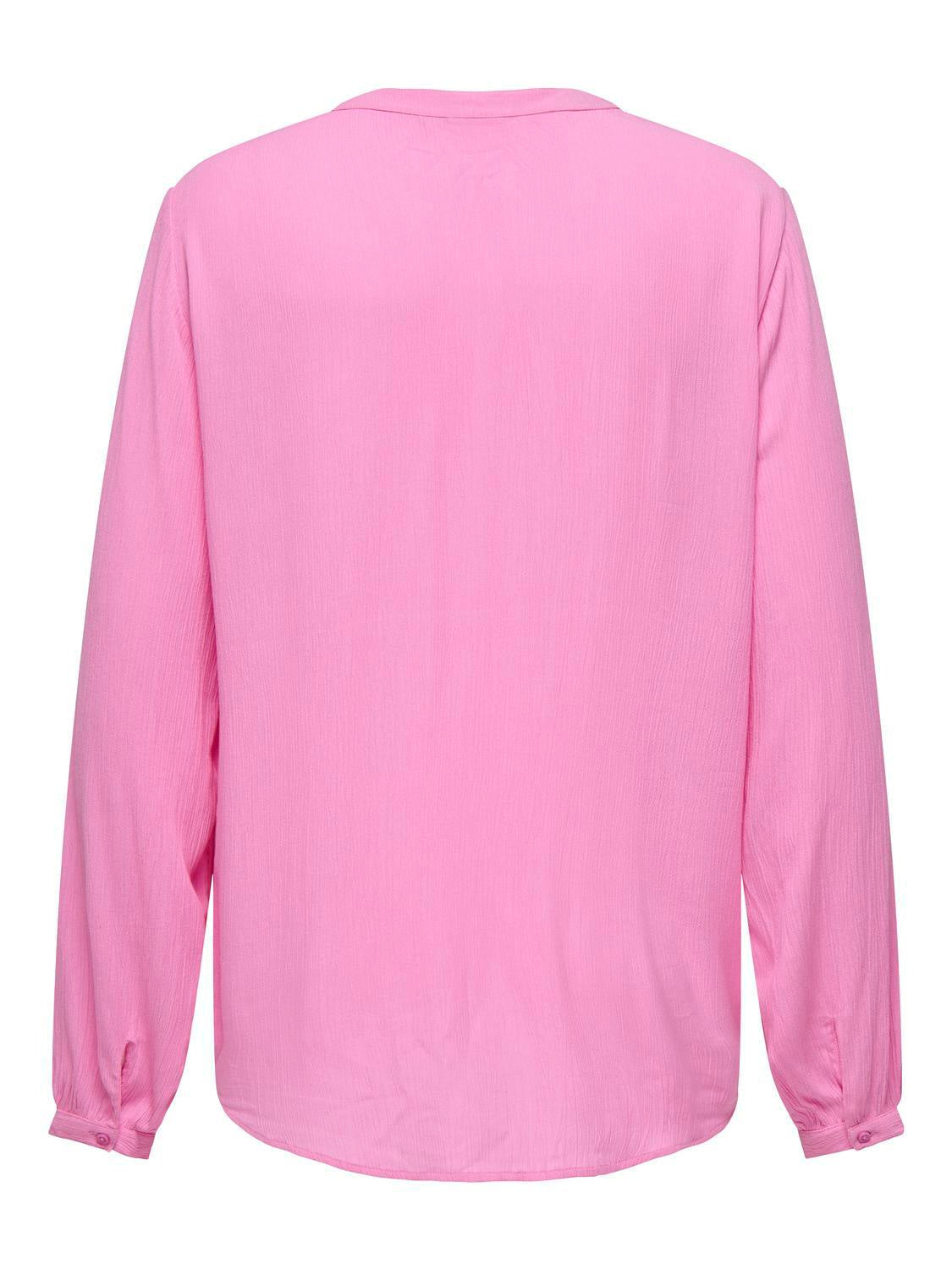 Bluse DIONA aus Viskose - Fuchsia Pink - Pink
