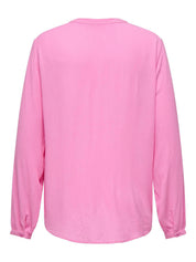 Bluse DIONA aus Viskose - Fuchsia Pink - Pink