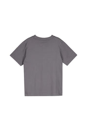 T-Shirt mit Logoprint - Castlerock/LOOSE - Grau