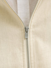 Bomberjacke - Whitecap Gray - Beige