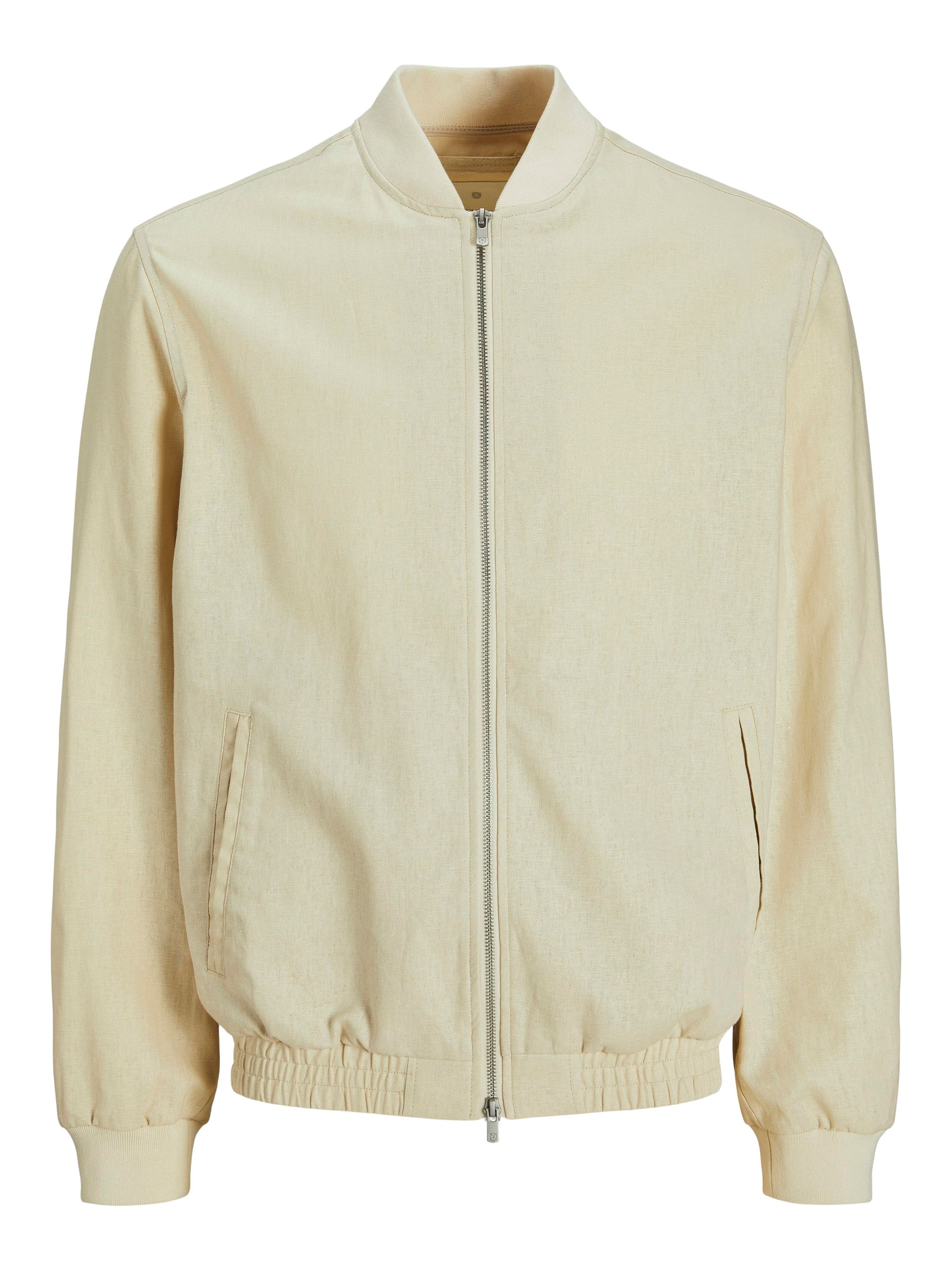 Bomberjacke - Whitecap Gray - Beige