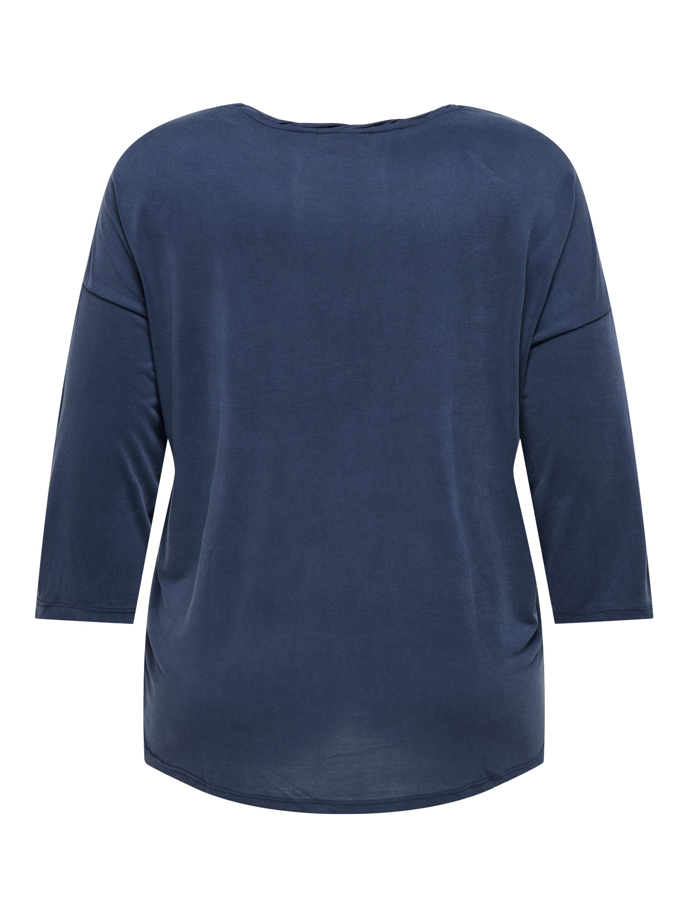 T-Shirt HANNAH aus Viskosemix - Navy Blazer - Blau