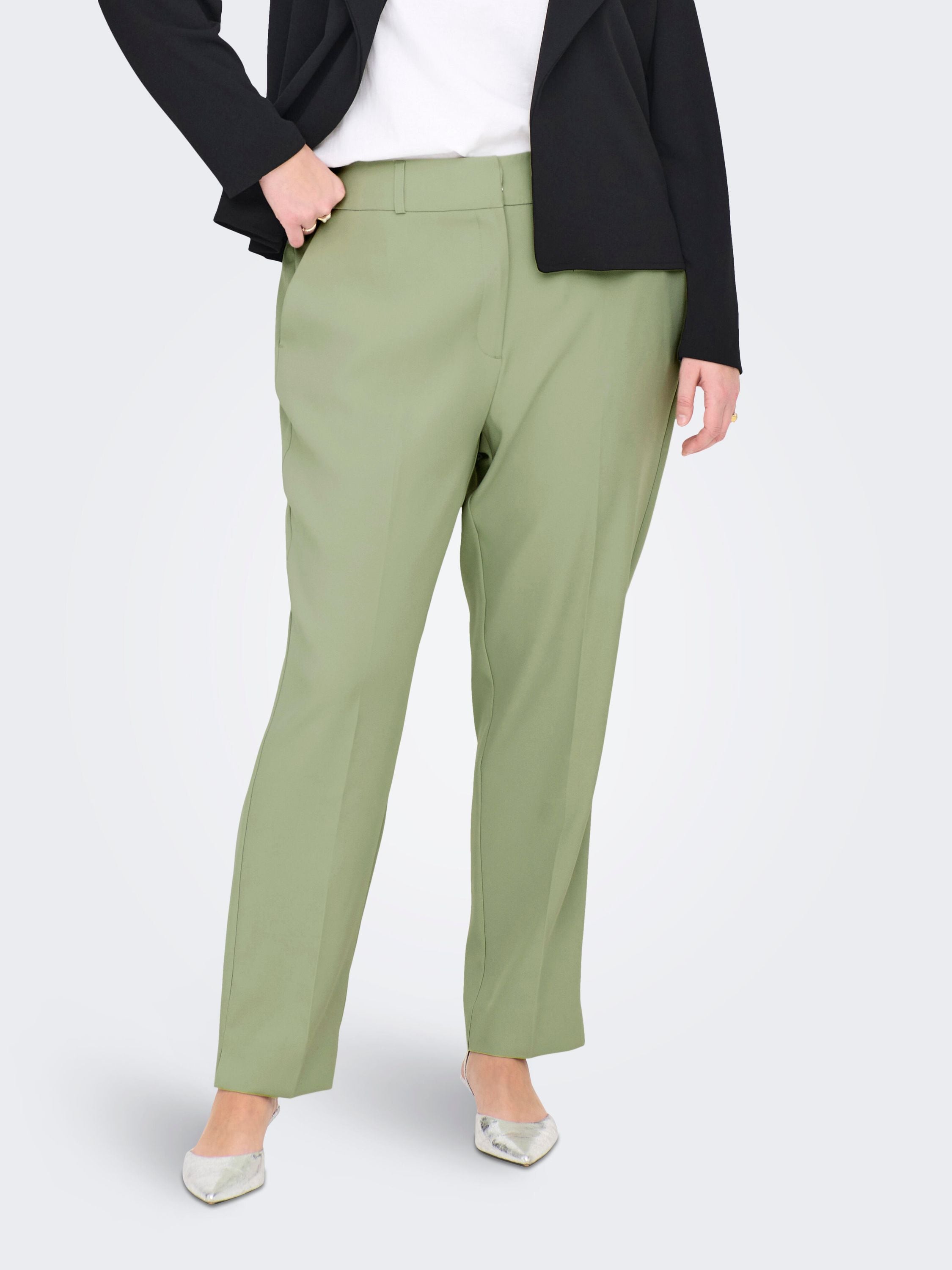 Hose VERONICA Slim Fit - Desert Sage - Grün