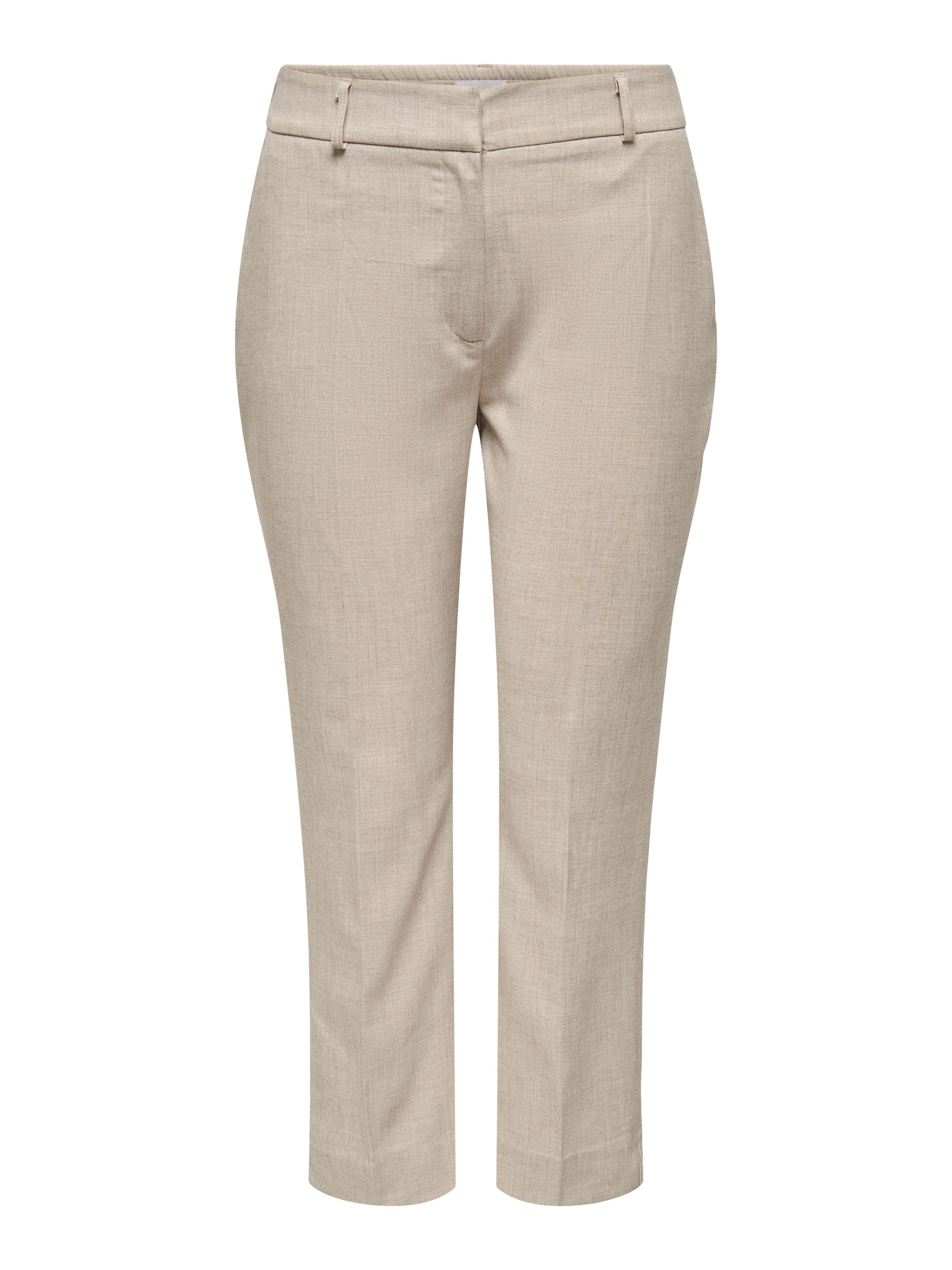 Hose VERONICA Slim Fit - White Pepper - Beige