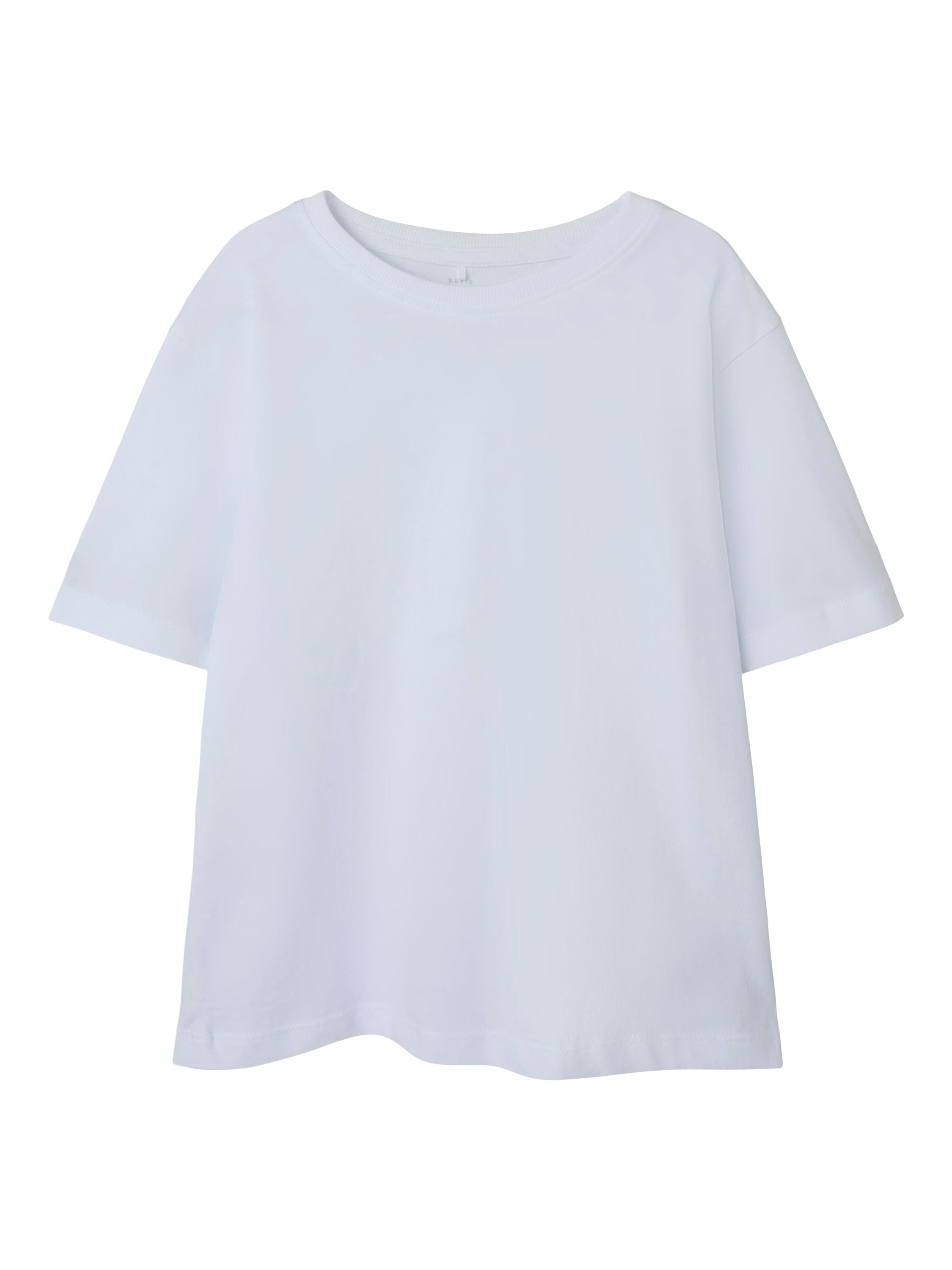 T-Shirt aus Baumwolle - Bright White - Weiß