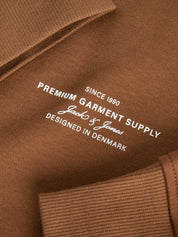 Sweatshirt aus Baumwolle - Emperador - Braun