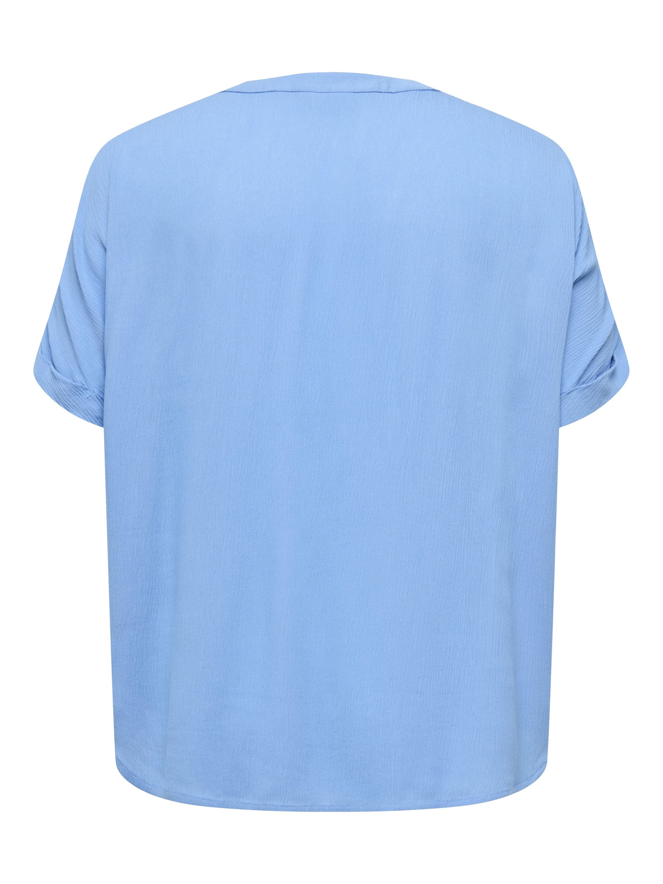 Bluse aus Viskose - Azure Blue - Blau